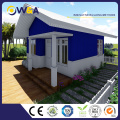 (WAS1007-40D) Estructura de acero casas residenciales prefabricadas para ventas